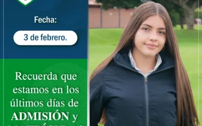 últimos días de matrículas y regreso a clases
