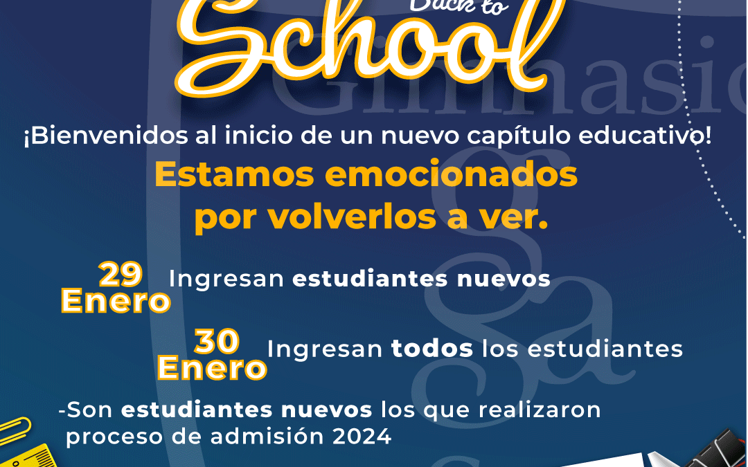 Inicio de Clases